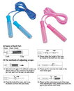 LENGTH ADJUSTABLE JUMP ROPE(CL-420)
