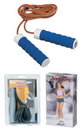 WEIGHTED LEATHER JUMP ROPE/300G*2(P-480R) 